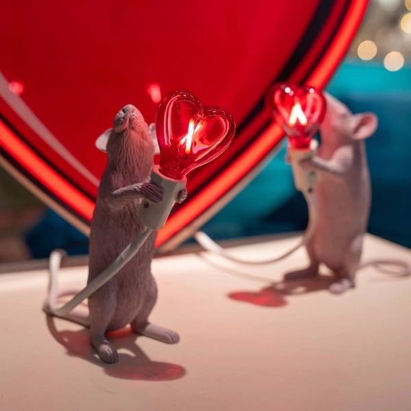 Mouse Lamp  Love Edition