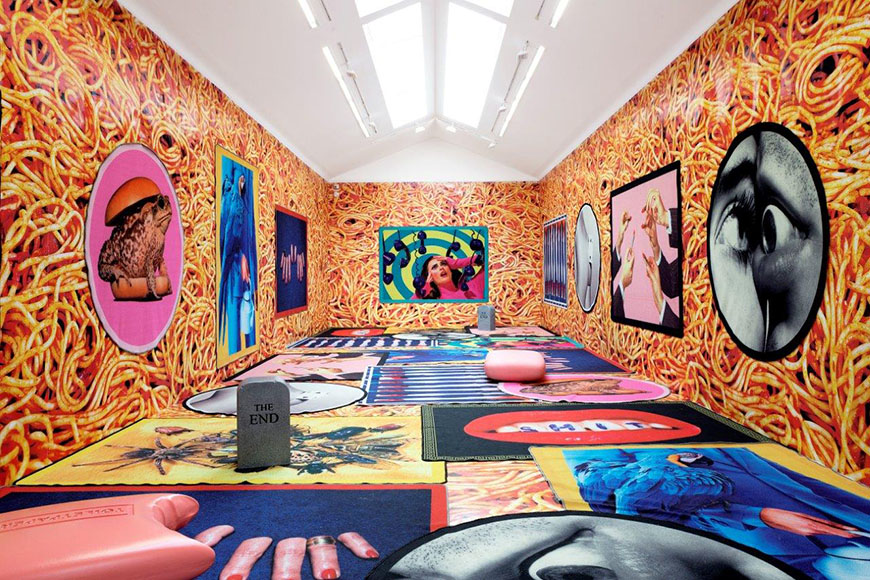 SELETTI WEARS TOILETPAPER Pop-up exhibition at Galerie Perrotin